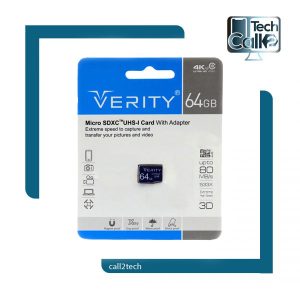 رم micro SD 64GB Verity